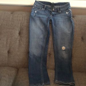 White House Black Market Crop Leg